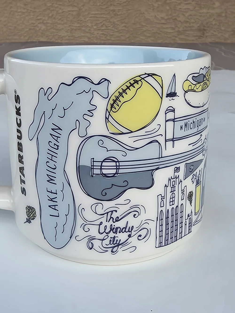 NWOT Starbucks Chicago Been There Series Mug Illinois Windy City r 14oz 2019